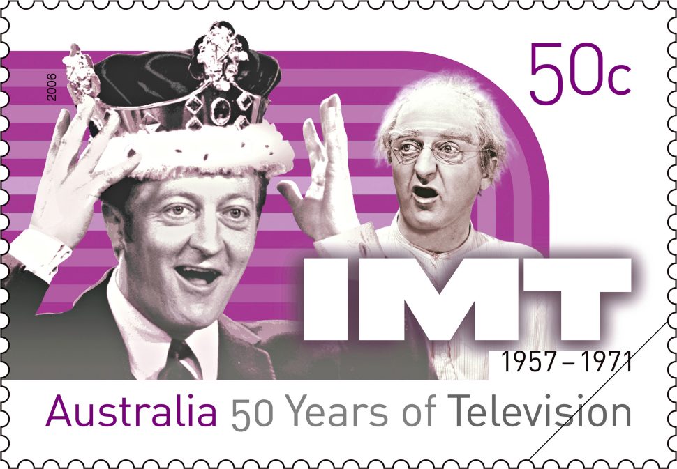 50 Years of Television - 50c stamp