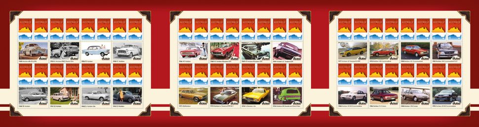 Holden stamp pack