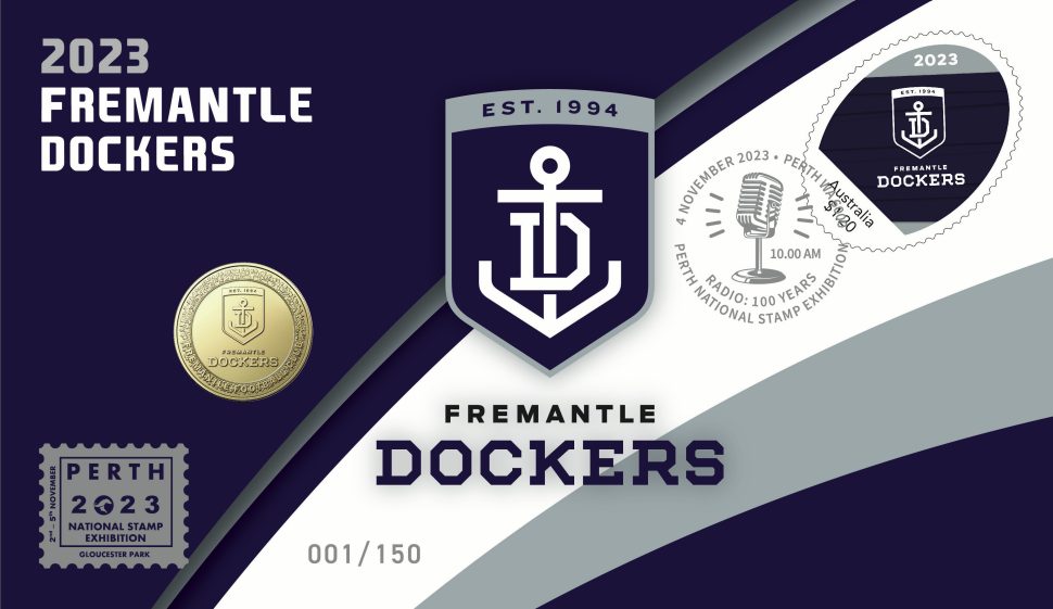 Fremantle Dockers Postal Numismatic Cover