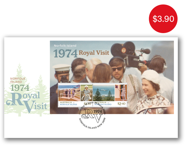 First day cover (minisheet) RRP: $3.90