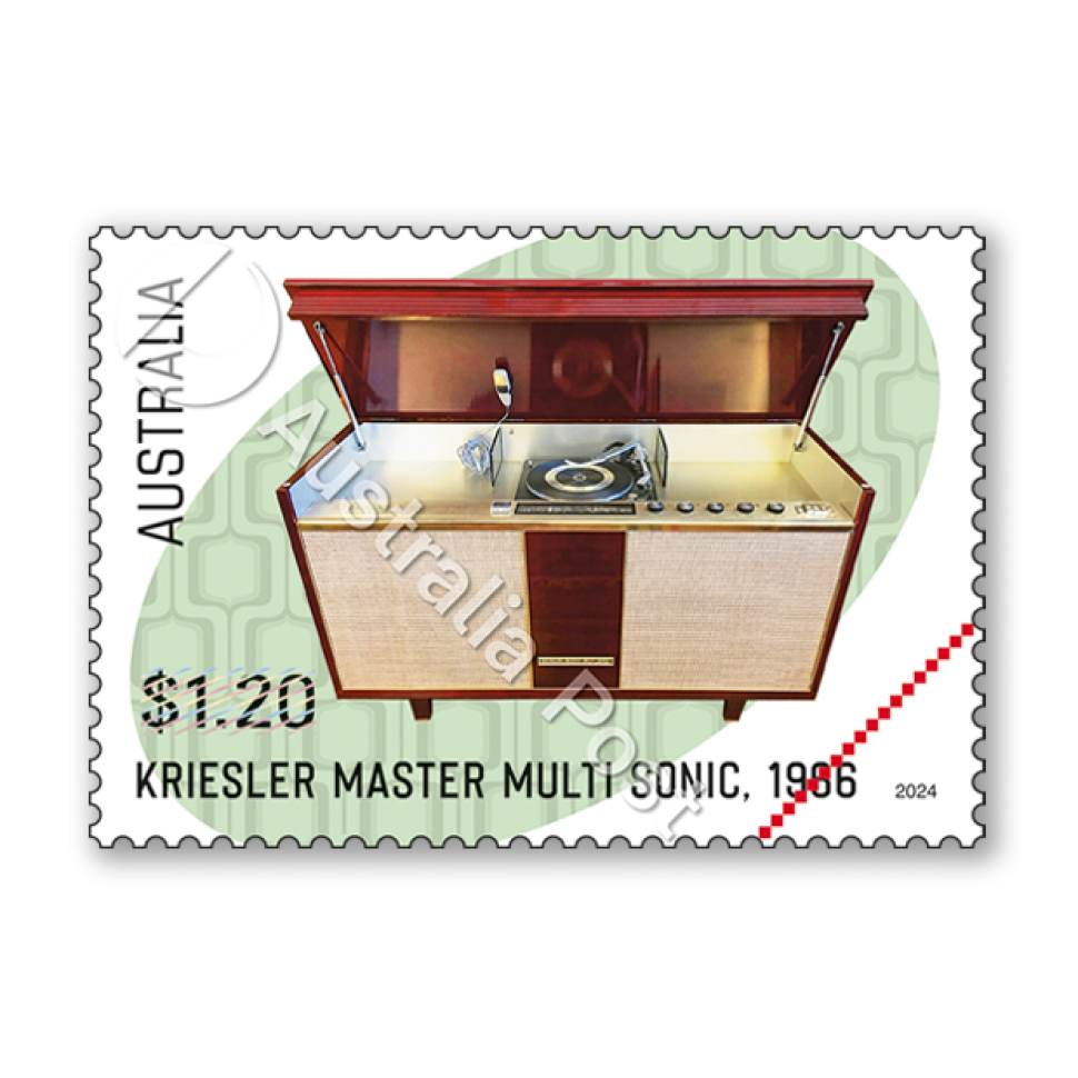 $1.20 Kriesler Master Multi Sonic, 1966 stamp
